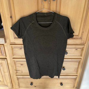 Lululemon Dark Green Swiftly Tech Short Sleeve Shirt